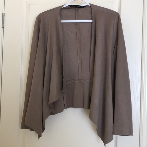 Pardessus/ veston en suède Zara - Picture 1 of 1
